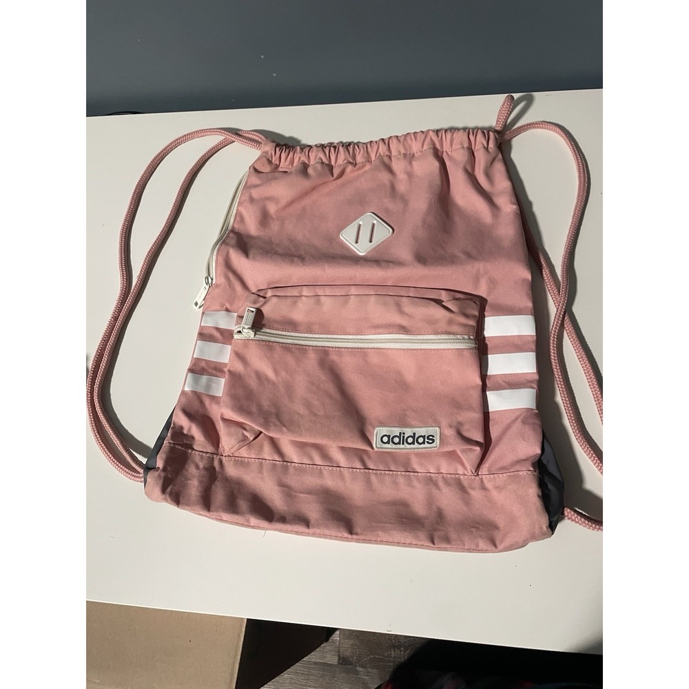 Adidas Core Backpack Classic 3 Stripe‎ Tech Friendly Pink
